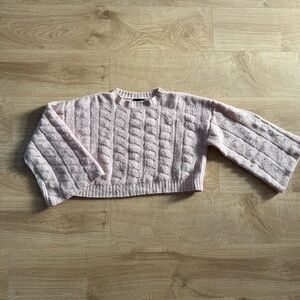 Top shop pink sweater